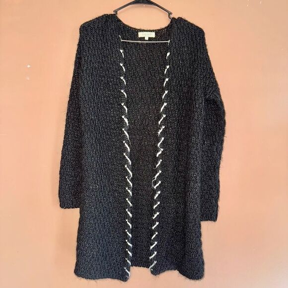 Cocogio Italian Cable Knit Cardigan Sweater - Size Small - Picture 4 of 8